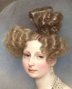 1810s Hairstyles, 1820 Hairstyles, 1813 Hairstyles, 1830 Hairstyles, 1830s Hairstyles, 1840s Hair, 1830s Hair, 19th Century Hairstyles, 1830s Dress