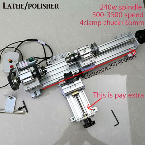 Diy Wood Lathe, Micro Lathe, Homemade Lathe, Diy Lathe, Small Lathe, Best Circular Saw, Diy Cnc Router, Mechanical Engineering Design, Cnc Milling Machine