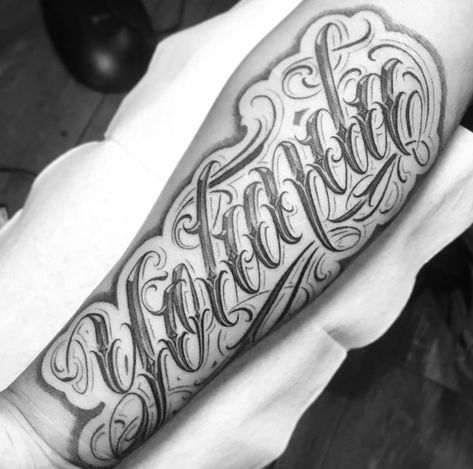 Lettering Malandro, Pencil Challenge, Script Tattoos, Lettering Tattoos, Script Tattoo, Chicano Lettering, Tattoo Lettering Styles, Pretty Tattoos For Women, Tattoo Lettering Fonts