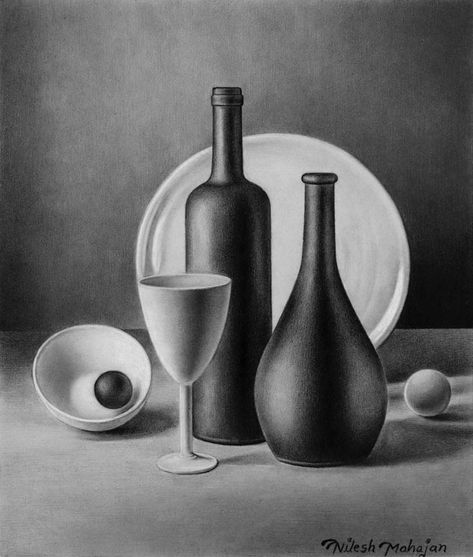 Original art Still Life Pencil Shading Realistic, Object Pencil Drawing, Still Life Drawing Ideas Creative, Pencil Art Drawings Realistic Objects, Still Life Pencil Shading Object, Still Life Pencil Shading Sketch, Silent Nature Drawing, Still Life Drawing Pencil Objects, Object Drawing Reference