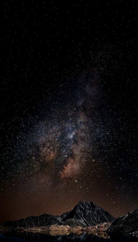 Starie Night, Starry Night Wallpaper, Home Screen Wallpaper Hd, Milkyway Galaxy, Milky Way Photography, Screen Wallpaper Hd, Astronomy Pictures, Iphone Wallpaper Lights, Night Sky Photography