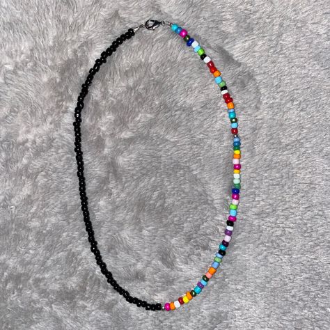 I Can Make Them To Whatever Size You Want/Need Anklets Bracelets Necklaces (Shown In Photo) ( Message For Other Custom Size...Same Price!) Summer Is Here! Ships Same Day As Purchased. Sealed. Sanitized & Ready To Go! Bundle For A Discount Black Seed Bead Jewelry, Clear Crystal Necklace, Jewelry Sets Handmade, Gold Leaf Pendant, Diy Jewelry Display, Hematite Necklace, Pearl Necklace Earrings, Beaded Necklace Diy, Handmade Beaded Necklaces