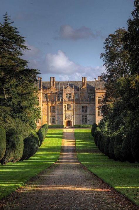 Designer Landscaping, English Cities, Castle Homes, Period Architecture, English Manor Houses, English Castles, Somerset England, Large House, English Manor