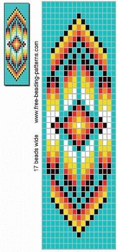 Indian Beadwork, Native American Beadwork Patterns, Native Beading Patterns, Native American Patterns, Bead Loom Pattern, Loom Bracelet Patterns, Beadwork Designs, Motifs Perler, Native American Crafts