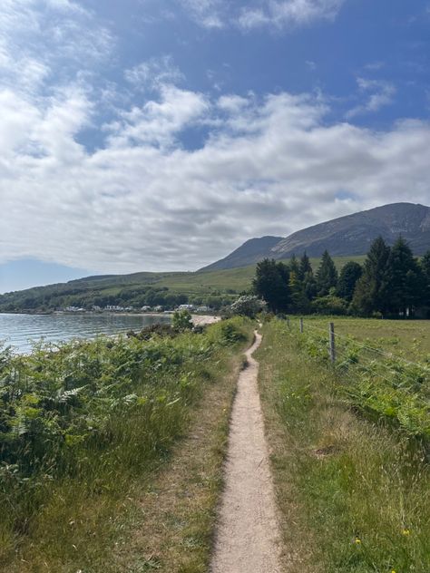 #scotland #arran #isleofarran #aesthetic #nature Arran Scotland, Scottish Mountains, Isle Of Arran, Bonnie Scotland, Romanticizing Life, Aesthetic Nature, Manifestation Board, My Dream Came True, Gap Year