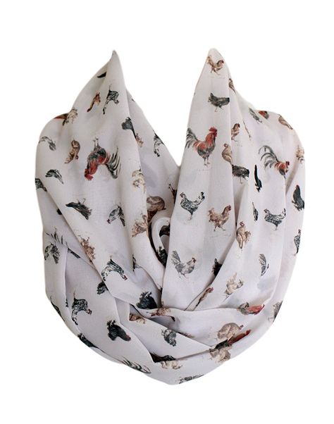 Etwoa's Chicken Rooster Pattern Infinity Scarf - C717YH9T690 - Scarves & Wraps, Fashion Scarves  #Scarves #Wraps #fashionscarves #fashionwomen #outfits #Fashion Scarves Rooster Pattern, Scarf Shop, Hip Scarves, Brands Fashion, Animal Print Scarf, Tartan Scarf, Fashion Scarves, Loop Scarf, Knit Infinity Scarf