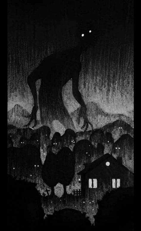 Scary Drawings, Creepy Drawings, Arte Peculiar, Creepy Monster, Creepy Images, رعب نفسي, Dark Artwork, Shadow Art, Dark Art Illustrations