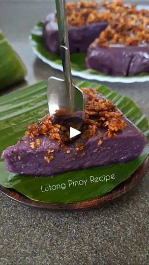 40K views · 708 reactions | Ube Kalamay Lansong | Lutong Pinoy Recipe | Lutong Pinoy Recipe · Original audio Kalamay Lansong, Lutong Pinoy, Pinoy Recipe, Pinoy Food, Audio, Dessert, The Originals