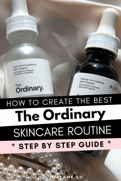 The Ordinary Anti Aging, The Ordinary Regimen, Best The Ordinary Products, The Ordinary Skincare Guide, Ordinary Skincare Routine, The Ordinary Skincare Routine, Ordinary Skincare, Anti Aging Skincare Routine, Face Routine