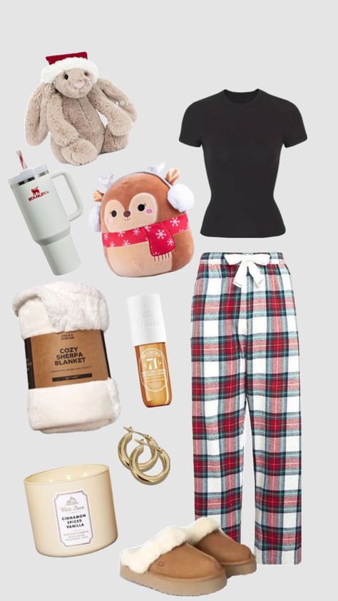 Christmas Pajama Outfit Ideas, Christmas Pj Ideas, Christmas Pj Outfit, Christmas Pjs Outfit, Christmas Pjs Aesthetic, Cute Christmas Pjs, Christmas Pajamas Aesthetic, Cute Pijamas, Pj Ideas