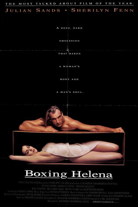 Boxing Helena (1993) Boxing Helena, Kurtwood Smith, Julian Sands, Art Garfunkel, Home Disney Movie, Indie Movie Posters, Sherilyn Fenn, Disney Movie Posters, Cinema Design