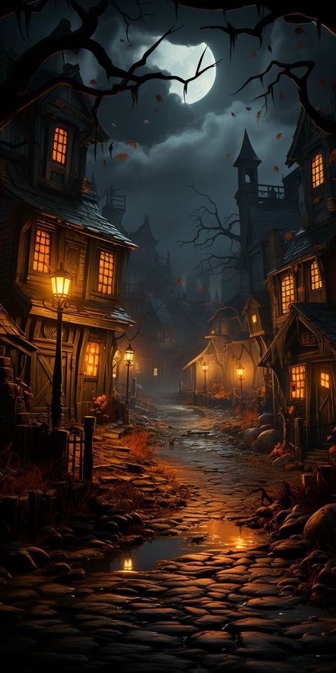 Halloween Aesthetic Scary, Haunted House Pictures, Spooky Houses, Halloween Live Wallpaper, Eerie Places, Halloween Pics, Wattpad Background, Pompe A Essence, Creepy Houses