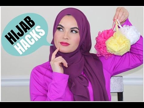 DIY volumizer/shaper for tichel/hijab/headscarf - YouTube Hijab Volume Tutorial, Hijab Volumizer, Pretty Plus Size Women, Tichel Volumizer, Hijab Scrunchie, Head Wrapping, Hijab Veil, Bun Tutorials, Hair Scarves