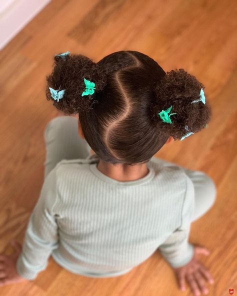 Rainbow Hairstyles, Mixed Kids Hairstyles, Daughter Hairstyles, Cute Toddler Hairstyles, Girl Hair Dos, Lil Girl Hairstyles, Kids Curly Hairstyles, Toddler Hairstyles