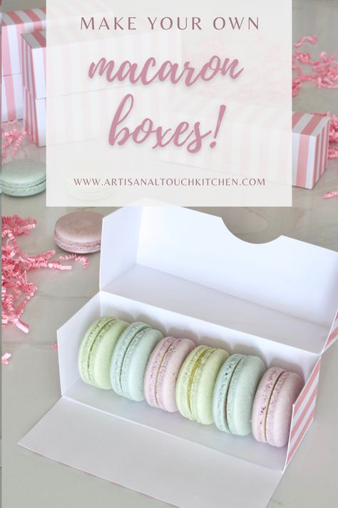 Macaron Gift Ideas, Displaying Macarons, Packaging Macarons Ideas, Macaron Box Template, Macaroons Packaging, Macaron Booth Display, How To Ship Macarons, Macarons Packaging, Macaron Gift Boxes