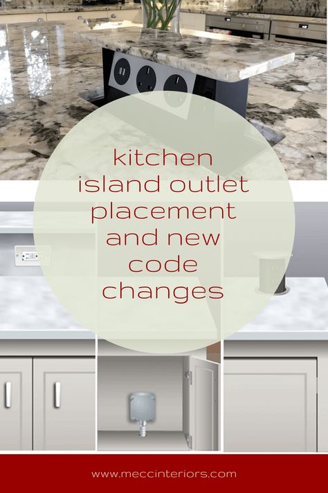 #kitchenisland #kitchenoutlets #outletplacement #kitchendesign #island #islandoutlet Outlets On Island, Island Outlets Kitchen, Kitchen Island Outlets Placement, Hidden Outlets In Kitchen Island, Outlets In Island, Kitchen Island Power Outlet, Outlet In Island, Kitchen Island Outlet Ideas, Kitchen Island Electrical Outlets