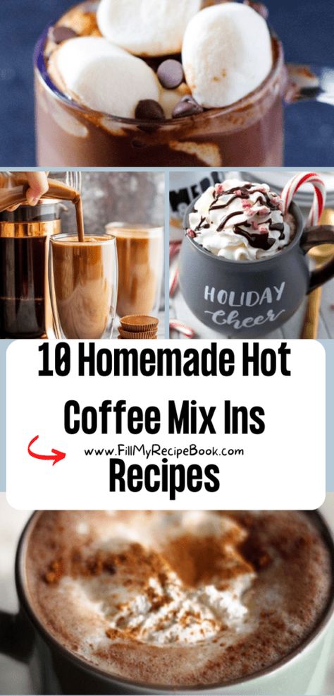 Mocha Hot Chocolate Mix Recipe, Diy Cappuccino Mix Instant Coffee, Hot Mocha Coffee Recipe, Coffee Add Ins, Coffee Mix Recipes, Hot Drink Mixes, Homemade Mocha Coffee, Mocha Mix Recipe, Cappuccino Mix Recipe