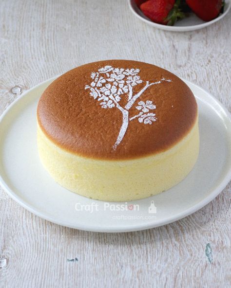 Japanese Cheesecake Recipe, Cotton Cheesecake, Kek Lapis, Resipi Kek, Asian Cake, Japanese Cake, Japanese Cheesecake, Brownie Desserts, Oreo Dessert