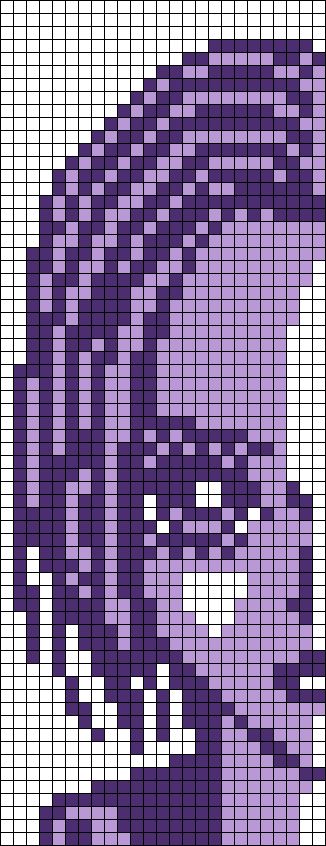 Nana Perler Beads, Nana Crochet Pattern, Hachi Komatsu, Crochet Templates, Nana Manga, Shojo Anime, Nana Osaki, Knitting Tutorials, Pixel Crochet