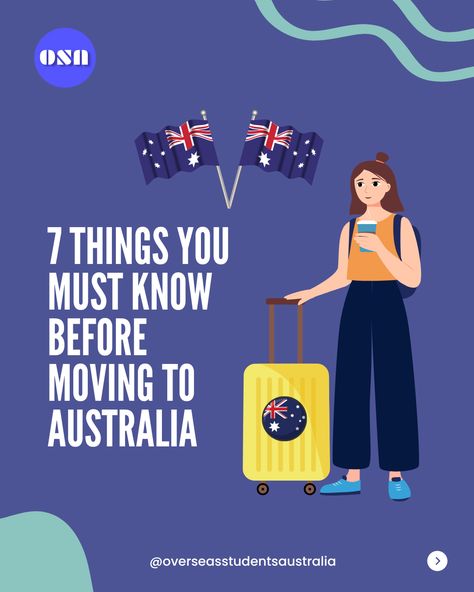 READ THIS BEFORE MOVING TO AUSTRALIA🤯👇 If you're coming to Australia for the first time, these are the 7 things you must know before moving to Australia. Head over to our blog to discover about 8 more things you must know before moving to Australia (Link in bio↗️ ) #osa #overseasstudents #internationalstudents #studyinaustralia #studyaustralia #studentlife Moving To Australia From Uk, New Zealand Immigration, Australia Migration, Immigration To Australia, Australia Immigration, Moving To Australia, Lip Care Routine, International Students, Student Life