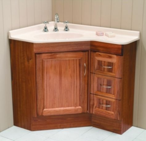 Kitchen and Residential Design: Bathroom storage options Waterproof Bathroom Vanity, Corner Bathroom Vanity Ideas Cabinets, Bathroom Corner Sink Ideas, Bathroom Cabinates, Small Bathroom With Lots Of Storage, Master Bath Corner Vanity, Corner Bathroom Vanity Ideas, Cheap Bathroom Vanity, Corner Vanity Sink