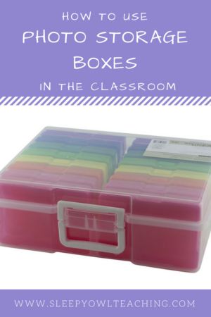 Photo Box Teacher Storage, Photo Case Storage Ideas, Photo Box Storage Ideas Classroom, Photo Boxes Classroom, Michaels Photo Storage Classroom, Photo Storage Boxes Classroom, Photo Boxes Ideas Storage, Photo Storage Box Ideas, Student Storage In Classroom