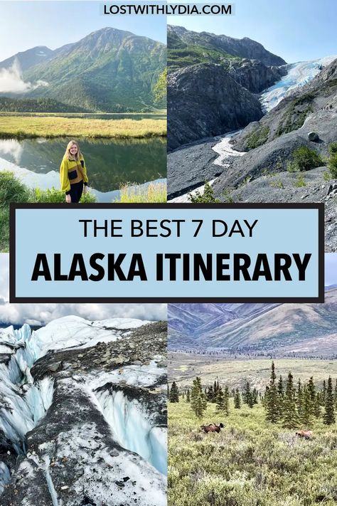 Alaska Itinerary, Alaska Travel Guide, Denali Alaska, Alaska Road Trip, Alaska National Parks, Seward Alaska, Summer Travel Destinations, Visit Alaska, Alaska Vacation