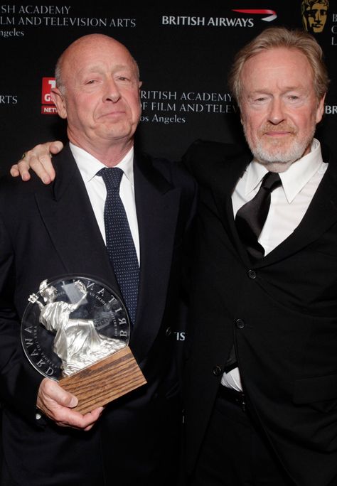 Tony Scott with his older brother Ridley Scott Tony Scott, Ridley Scott, Older Brother, British Airways, Film, Fictional Characters