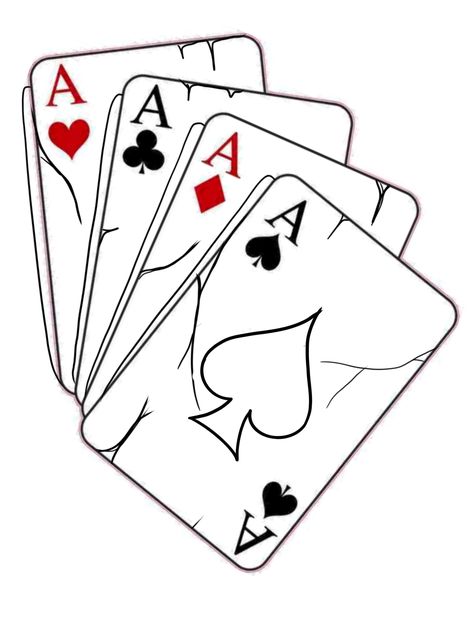 Aces Cards Tattoo, Card Tattoo Stencil, Cribbage Tattoo, Tattoo Playing Cards Design, Gamble Tattoo Design, Cards Tattoo Stencil, Ace Of Diamonds Tattoo, Ace Card Tattoo Design, Tattoo Cards