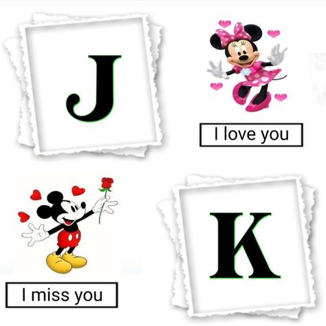 Jk cute letter image🥰 K+j Wallpaper, J And K Wallpaper, J K Wallpaper, J Wallpaper Letter Iphone Aesthetic, K Letter Images, New Love Pic, Glofish Aquarium, J Letter Images, I Miss You Cute