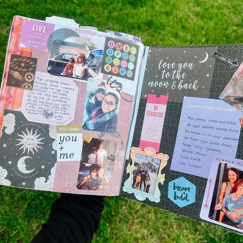 Back in June, Hoot + Co celebrated 10 years. I got a very special scrapbook made by my sister @thelastrepfitness that includes some of my favorite people, memories and milestones. Every single one of you has helped my dreams come true. TYSM 🥹🤍 . Fall launch is officially dropping 9/6! Mark your calendars. Sneak peeks + more details to come Sister Scrapbook Pages, Sister Scrapbook Ideas, Sister Scrapbook, My Dreams Come True, Scrapbook Inspo, 29th Birthday, My Dream Came True, Older Sister, Always You