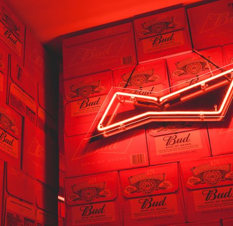 Get Down in the Bud Basement | Corporate event | WINK Underground Warehouse, Bud Beer, Draught Beer, Beer Box, Draft Beer, Wall Bar, Booth Design, The King, Corporate Events