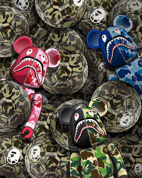 Pinterest: ADC Bape Camo Wallpaper, Bape Shark Wallpaper, Bape Wallpaper, Bape Wallpaper Iphone, Bape Kids, Hypebeast Iphone Wallpaper, Kaws Wallpaper, Camo Wallpaper, Bape Shark