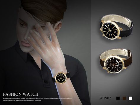 New male watch, hope you like, thank you. Found in TSR Category 'Sims 4 Male Bracelets' Sims 4 Men Clothing, Sims 4 Male Clothes, Sims 4 Piercings, The Sims 4 Pc, Sims 4 Cc Shoes, Pelo Sims, Sims 4 Body Mods, Sims 4 Dresses, The Sims 4 Download