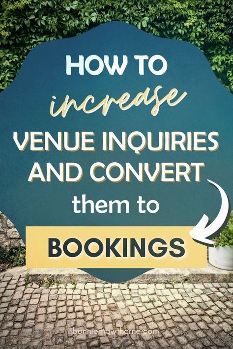 Are you looking to grow your wedding venue business or event venue business? Have you been wondering how to increase inquiries and bookings at your venue? If so, now is the time to learn the strategies that have worked for other venue professionals. Read now to discover the key tips and tricks to drive more inquiries and bookings at your venue. Wedding Venue Business, Event Space Business, Venue Owner, Event Venue Business, Venue Business, Event Venue Design, Idea Business, Event Venue Spaces, Events Place