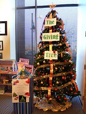 Arvada’s theme this year is The Giving Tree, featuring a Toy Drive! Fundraising Christmas Trees, Giving Tree Ideas For School, Christmas Tree Fundraiser Ideas, Giving Tree Ideas Charity, Toy Drive Ideas, Christmas Toy Drive Box Ideas, Giving Tree Ideas, Christmas Giving Tree, Giving Tree Christmas Donations