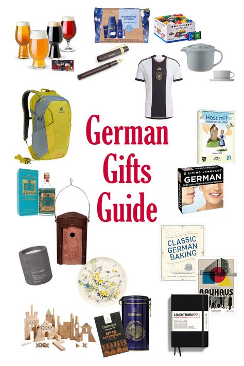 Looking for the perfect gift from lovers of German culture? This German gift guide has something for everyone, from housewares to clothes. Gifts From Germany, Gift For Someone Traveling, Germany Culture, Birdhouses Ideas, Munich Travel, German Culture, Germany Vacation, German Christmas Markets, German Beauty