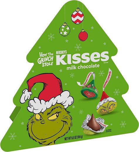 Chocolate Christmas Candy, Hershey Kisses Chocolate, Christmas Candy Gifts, Kisses Candy, Candy Tree, Christmas Kiss, Hershey's Kisses, Milk Chocolate Candy, Chocolate Christmas