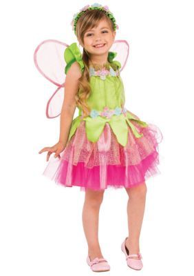 Rubie's Girls 7-16 Spring Fairy Costume - Green - Xs Cute Girls Halloween Costumes, Spring Fairy Costume, Disney Fairies Costumes, Mythical Wedding, Girls Costume Ideas, Pink Fairy Wings, Spring Costume, Funny Halloween Costumes For Friends, Halloween Costumes For Friends