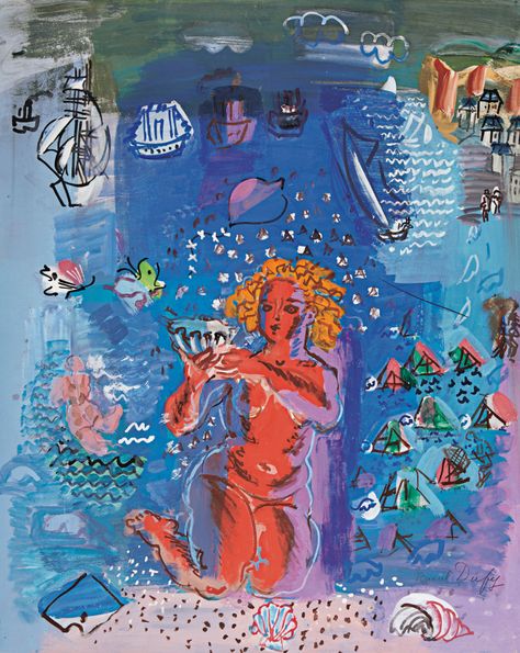 Raoul Dufy Paintings, Dufy Art, Jean Dufy, Fauvism Art, Raoul Dufy, Fauvism, Art Print Display, Illustrator Artist, Post Impressionists