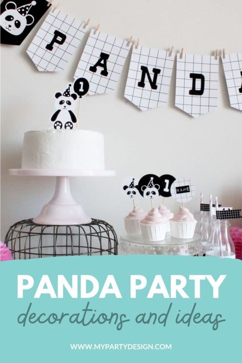 A panda party is one of the most popular themes used all around the world for kids birthday parties. It’s been a well loved theme from our collection of birthday party printables and I wanted to show you how versatile and fun this theme can be! Keep reading for some fun panda party decorations [...] The post Panda Party Decorations and Ideas appeared first on My Party Design. Panda Crafts For Kids, Panda Party Decorations, Panda Birthday Theme, Panda Crafts, Party Like A Panda, Panda Craft, Panda Birthday Party, Panda Decorations, Birthday Party At Home