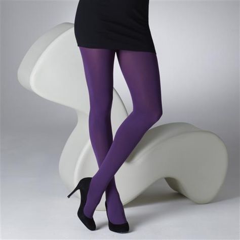 Nwt. The Packaging Is Just A Little Beat Up. Size Tall. Color Is A Dark Purple.They Seem Fairly Opaque, But Not 100% Sure. Great Addition To The Typical Sheer And Black Lineup Of Tights We All Have. Modeled Pics Are Close Approximations Of What These Look Like On For Reference Only. Great Bundle Item! Have A Question? Ask Away! Purple Tights Outfit Winter, Purple Pantyhose Outfit, Purple Stockings Outfit, Color Tights, Colourful Tights, Unique Tights, Colorful Tights, Fun Tights, Dark Purple Outfit