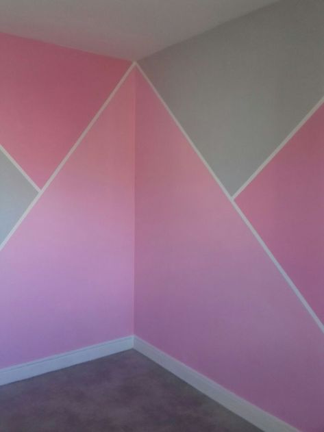 Girls Room Paint Ideas Accent Walls, Wall Paint Designs Bedroom Indian, Wall Paint Designs Bedroom, Girls Bedroom Wall Color, Bedroom Paint Color Inspiration, Bedroom Paint Design, Kids Bedroom Paint, Room Paint Designs, Girls Bedroom Paint