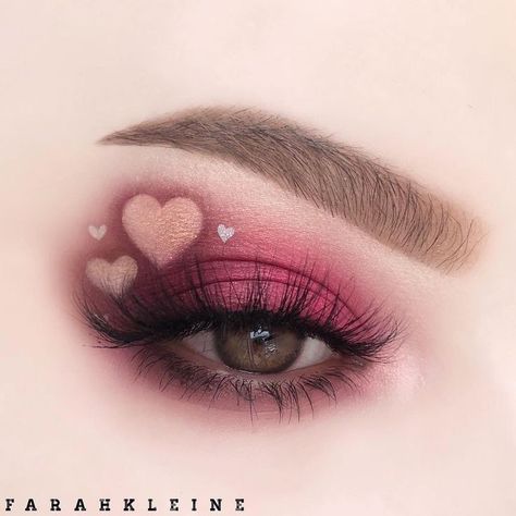 Cute Eye Makeup, Graphic Makeup, Eye Makeup Pictures, Valentines Makeup, Ethereal Makeup, Eye Makeup Designs, Dope Makeup, Makijaż Smokey Eye, Colorful Eye Makeup