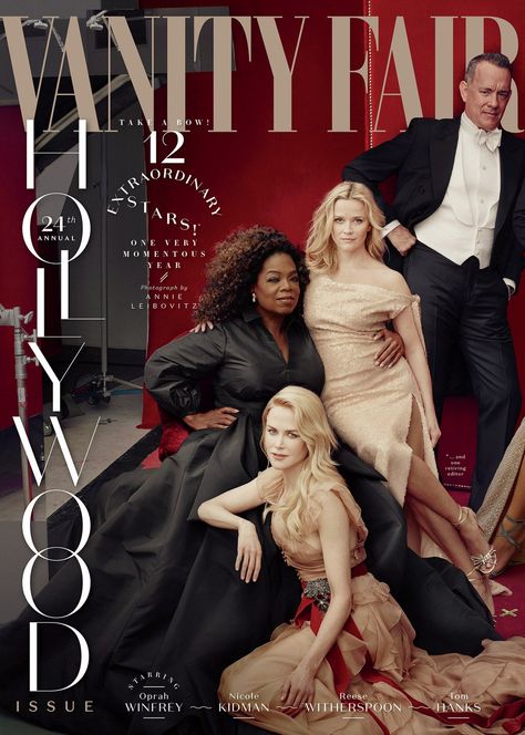 Vanity Fair Hollywood Issue, Annie Leibovitz Photos, Annie Leibovitz Photography, Vanity Fair Covers, Vanity Fair Magazine, Photoshop Fail, Group Poses, Annie Leibovitz, Reese Witherspoon