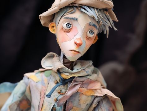 Stop Motion Character Design, Clay Puppet, Tiny Sculptures, Coraline Doll, Animation Stop Motion, Fantasy Art Dolls, Cartoon Sketches, Plastic Art, Art Dolls Handmade