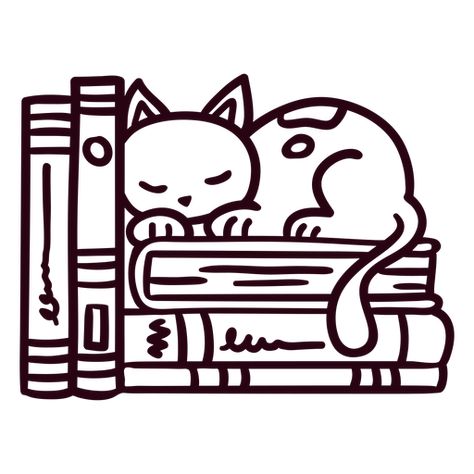 Bookshelf sleeping cat stroke #AD , #PAID, #affiliate, #sleeping, #cat, #stroke, #Bookshelf Cat On Bookshelf Drawing, Books And Cats Svg, Cat And Books Drawing, Library Drawing Ideas, Cat On Books Drawing, Cat Reading Drawing, Cat Reading Book Drawing, Sleeping Cat Doodle, Bookshelf Doodle