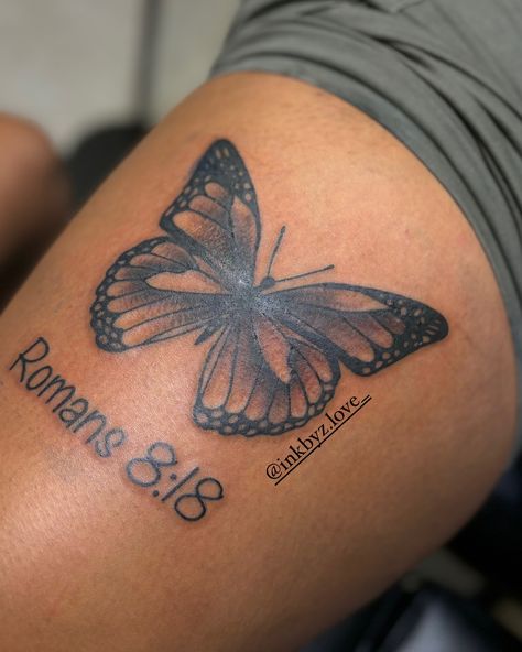 🦋 Above Knee Tattoo ❌ No Neck Tattoos 📍 New Ink Tattoo Shop #newink #shreveporttattooartist #bossiertattooartist #femaletattooartist #tattoos #abovekneetattoo Butterfly Tattoo On Knee For Women, Side Knee Butterfly Tattoo, Butterfly Below Knee Tattoo, Knee Butterfly Tattoo, Butterfly Above Knee Tattoo, Butterfly Knee Tattoo, Tattoo Above Knee, Female Tattoo Artists, Knee Tattoo