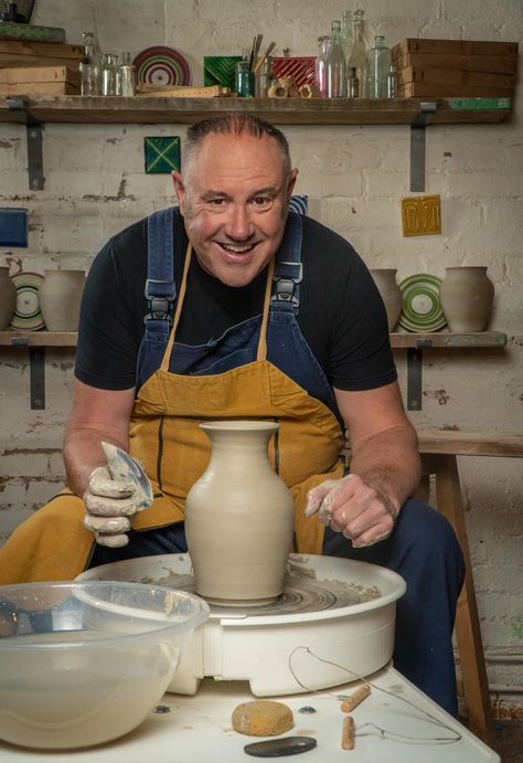 The Great Pottery Throw Down is back in 2024! - Gathered The Great Pottery Throw Down, Pottery For Beginners, Clay Matthews, Ceramic Sculpture Figurative, China Clay, Beginner Pottery, Pottery Workshop, How To Make Clay, Fire Clay