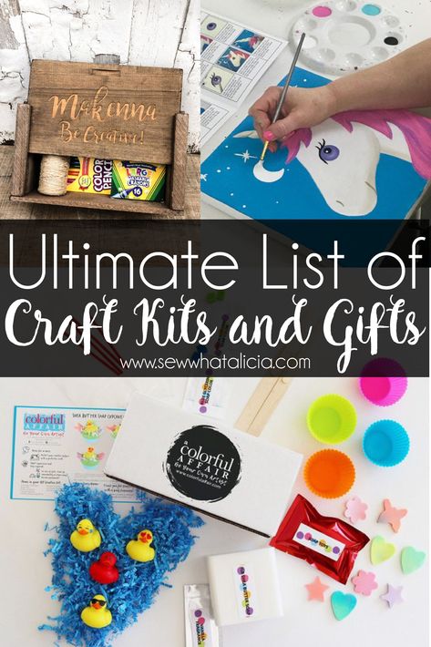 Craft Gifts For Kids, Diy Crafts For Girls, Handmade Holiday Gifts, Christmas Craft Kit, Diy Jar Crafts, Flower Gardening, Crafty Gifts, Craft Kits For Kids, Fun Craft